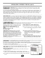 Preview for 6 page of Danby DDR2510E Owner'S Use And Care Manual