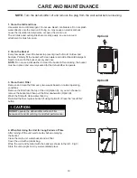 Предварительный просмотр 12 страницы Danby DDR30B1GB Owner'S Use And Care Manual