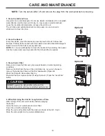 Preview for 12 page of Danby DDR30B1GP Owner'S Use And Care Manual