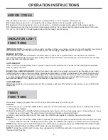 Preview for 9 page of Danby DDR30B2GDB Owner'S Use And Care Manual