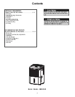 Preview for 2 page of Danby DDR6012R Owner'S Use And Care Manual