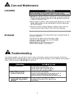 Preview for 10 page of Danby DDR6012R Owner'S Use And Care Manual