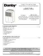 Danby DDR6509EE Owner'S Manual preview