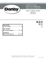 Danby DDW631WDB Owner'S Manual preview