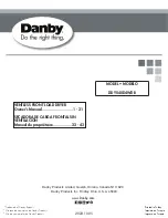 Danby DDY040D4WDB Owner'S Manual preview