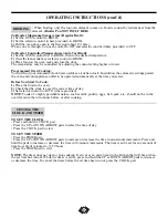 Preview for 9 page of Danby DER2009 Owner'S Use And Care Manual