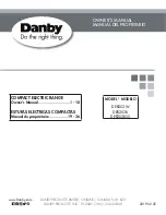 Danby DER202BSS Owner'S Manual preview