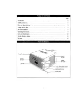 Preview for 2 page of Danby Designer DAC10003D Use And Care Manual