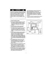 Preview for 6 page of Danby Designer DAC10003D Use And Care Manual