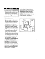 Preview for 6 page of Danby Designer DAC12003D Use And Care Manual