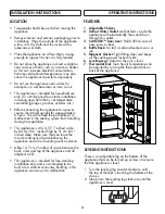 Preview for 4 page of Danby Designer DAR033A1BDD Owner'S Manual