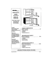 Предварительный просмотр 1 страницы Danby Designer DCR054BL Owner'S Manual