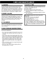 Preview for 7 page of Danby Designer DCR122BSLDD Owner'S Use And Care Manual