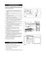 Предварительный просмотр 4 страницы Danby Designer DFF9100W Owner'S Manual