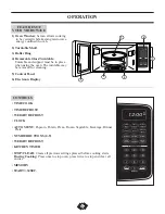 Предварительный просмотр 7 страницы Danby DESIGNER DMW111KSSDD Owner'S Use And Care Manual