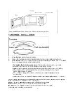 Предварительный просмотр 10 страницы Danby Designer DMW1400W Owner'S Manual