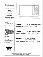 Danby Designer DMW745SS Owner'S Manual preview