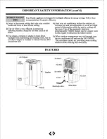 Preview for 4 page of Danby DESIGNER DPAC10011 Owner'S Use And Care Manual