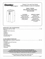 Danby Designer DPAC11012 Owner'S Use And Care Manual предпросмотр