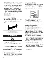 Preview for 10 page of Danby Designer DUF448WDD Owner'S Use And Care Manual