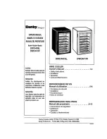 Danby Designer DWC441W Owner'S Manual preview