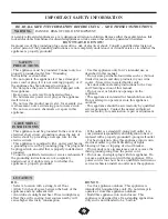 Preview for 3 page of Danby Designer DWC458BLS Owner'S Use And Care Manual