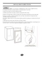 Preview for 6 page of Danby Designer DWC458BLS Owner'S Use And Care Manual