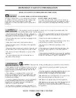 Preview for 3 page of Danby Designer DWC508BLS Owner'S Use And Care Manual