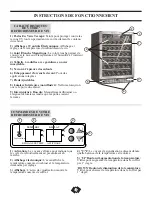 Preview for 13 page of Danby Designer DWC508BLS Owner'S Use And Care Manual