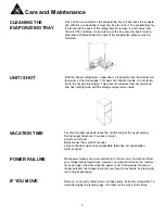 Preview for 9 page of Danby DFF048A4WDB Owner'S Use And Care Manual