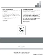 Preview for 21 page of Danby DFF048A4WDB Owner'S Use And Care Manual