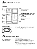 Preview for 7 page of Danby DFF100A1SLDB Owner'S Use And Care Manual