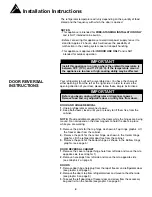 Preview for 5 page of Danby DFF100A2BSLDB Owner'S Use And Care Manual