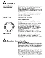 Preview for 26 page of Danby DFF100A2BSLDB Owner'S Use And Care Manual