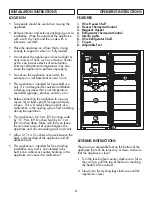 Preview for 4 page of Danby DFF100C1BDB Owner'S Manual