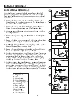 Предварительный просмотр 6 страницы Danby DFF100C1BDB Owner'S Manual