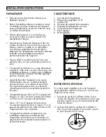 Предварительный просмотр 14 страницы Danby DFF101E1WDB Owner'S Manual