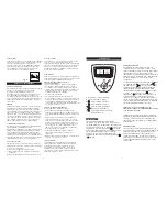 Предварительный просмотр 5 страницы Danby DFF1044W/BLS Owner'S Manual