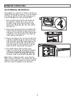 Preview for 6 page of Danby DFF110A1BSSDD Owner'S Manual