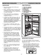 Preview for 12 page of Danby DFF110A1WDB1 Owner'S Manual