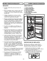 Preview for 20 page of Danby DFF110A1WDB1 Owner'S Manual