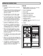 Preview for 4 page of Danby DFF116B1WDBL Owner'S Manual