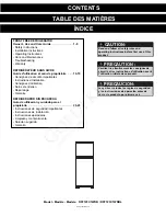 Preview for 2 page of Danby DFF123C1WDB Owner'S Use And Care Manual