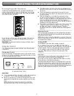 Предварительный просмотр 7 страницы Danby DFF177A1WDD Owner'S Use And Care Manual