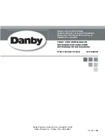 Preview for 1 page of Danby DFF344WDB Owner'S Use And Care Manual