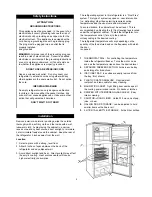 Preview for 4 page of Danby DFF9100 Owner'S Manual