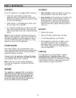 Preview for 7 page of Danby DH016A1W Owner'S Manual