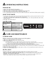 Preview for 7 page of Danby DIM2500RDB Owner'S Use And Care Manual