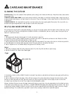 Preview for 8 page of Danby DIM2500RDB Owner'S Use And Care Manual