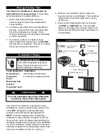 Preview for 5 page of Danby Diplomat DAC7037M Use And Care Manual